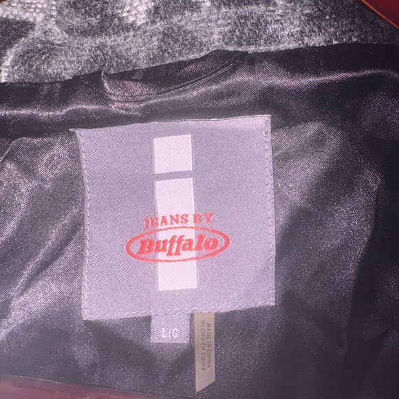 i jeans by Buffalo Black and Gray Patterned Coat - Picture 3 of 9